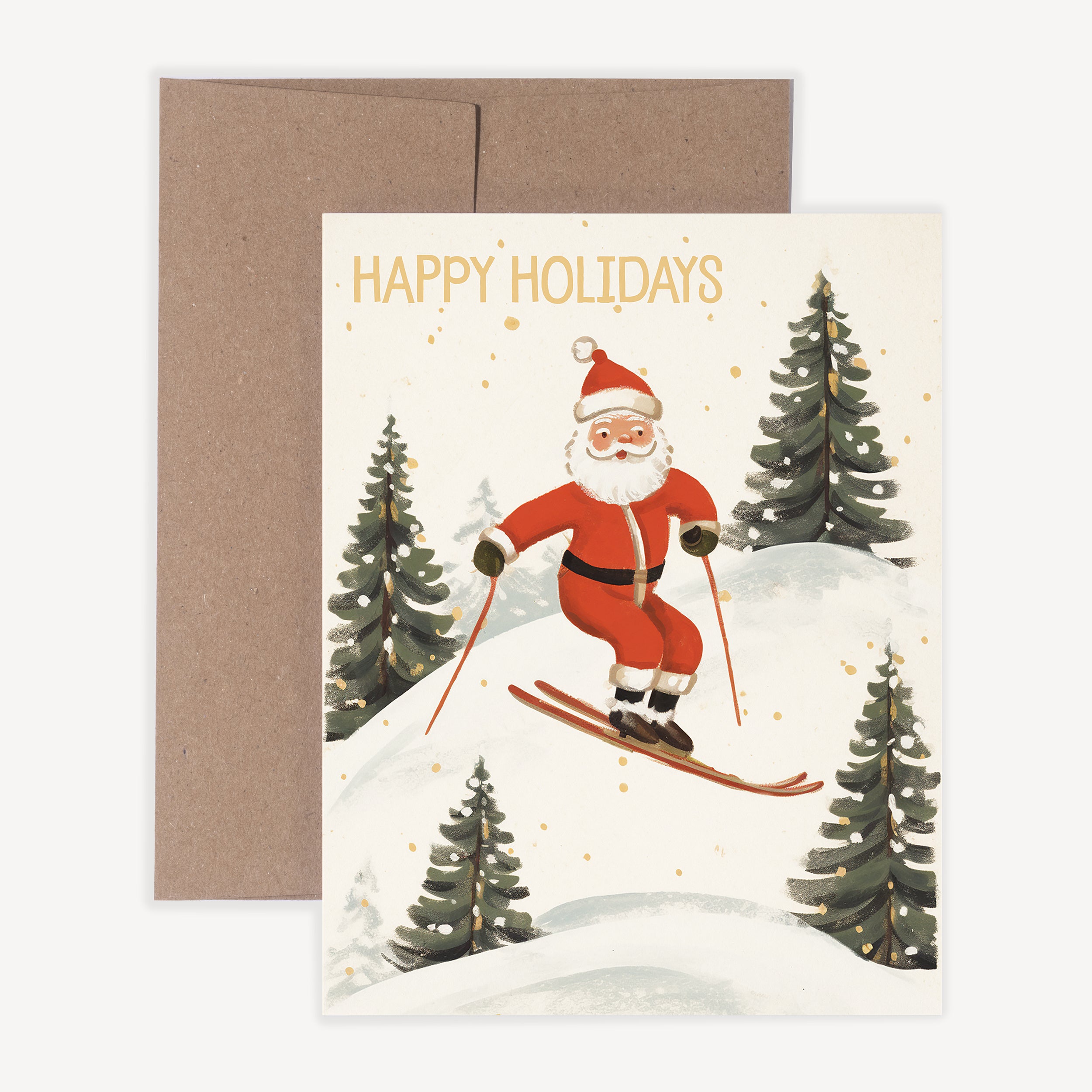 Santa Skiing