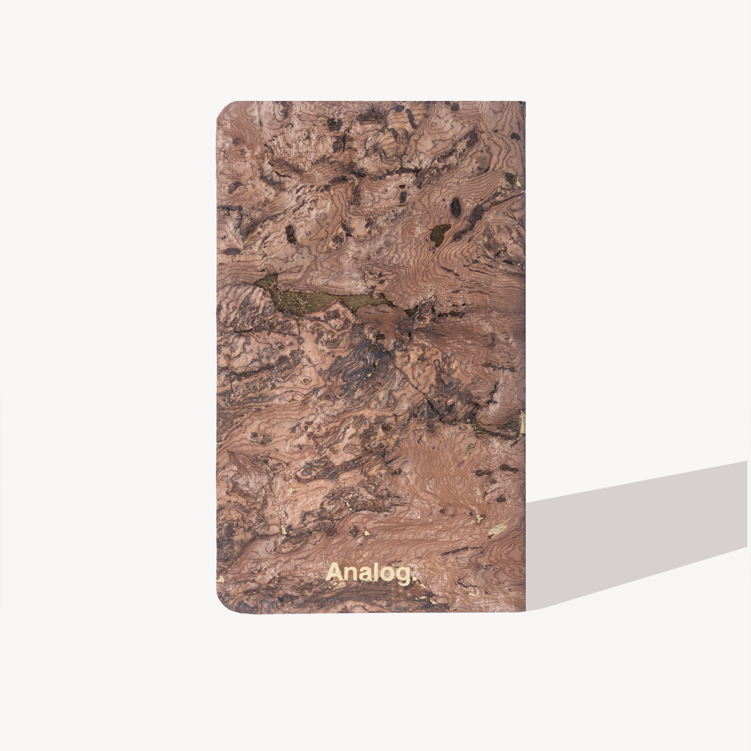 Cork + Stone Paper Water-Resistant Notebook [Gold Foil]