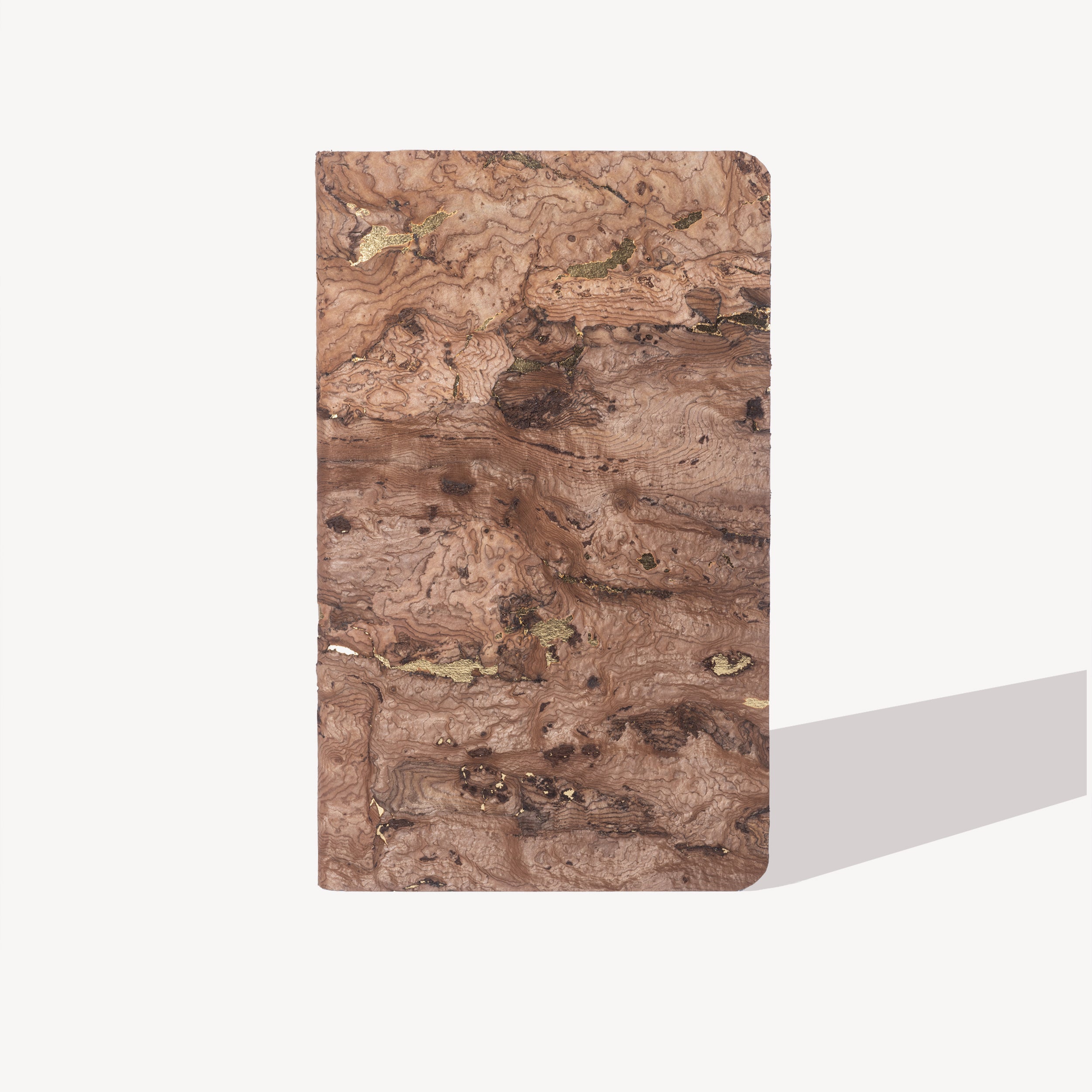 Cork + Stone Paper Water-Resistant Notebook [Gold Foil]
