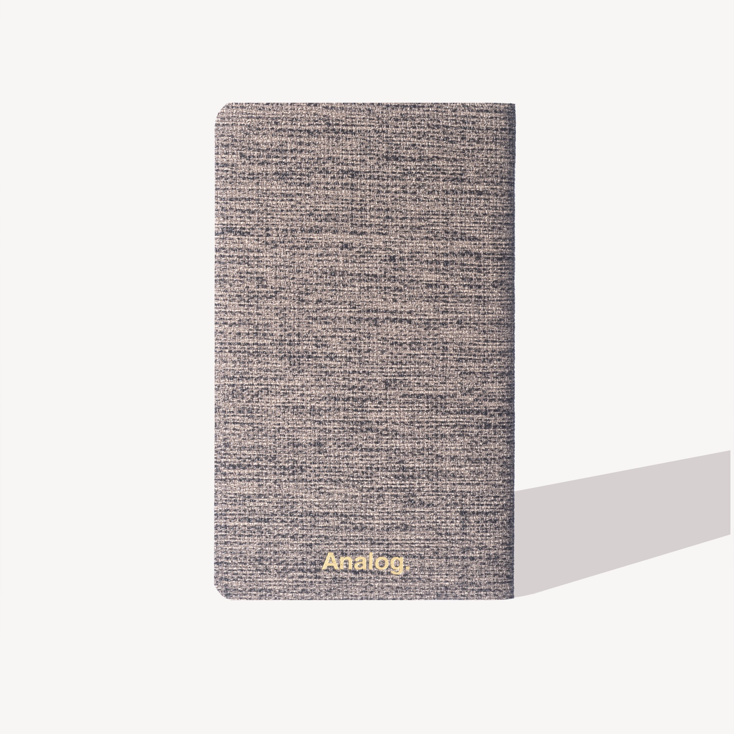 Tweed + Stone Paper Water-Resistant Notebook [Grey]