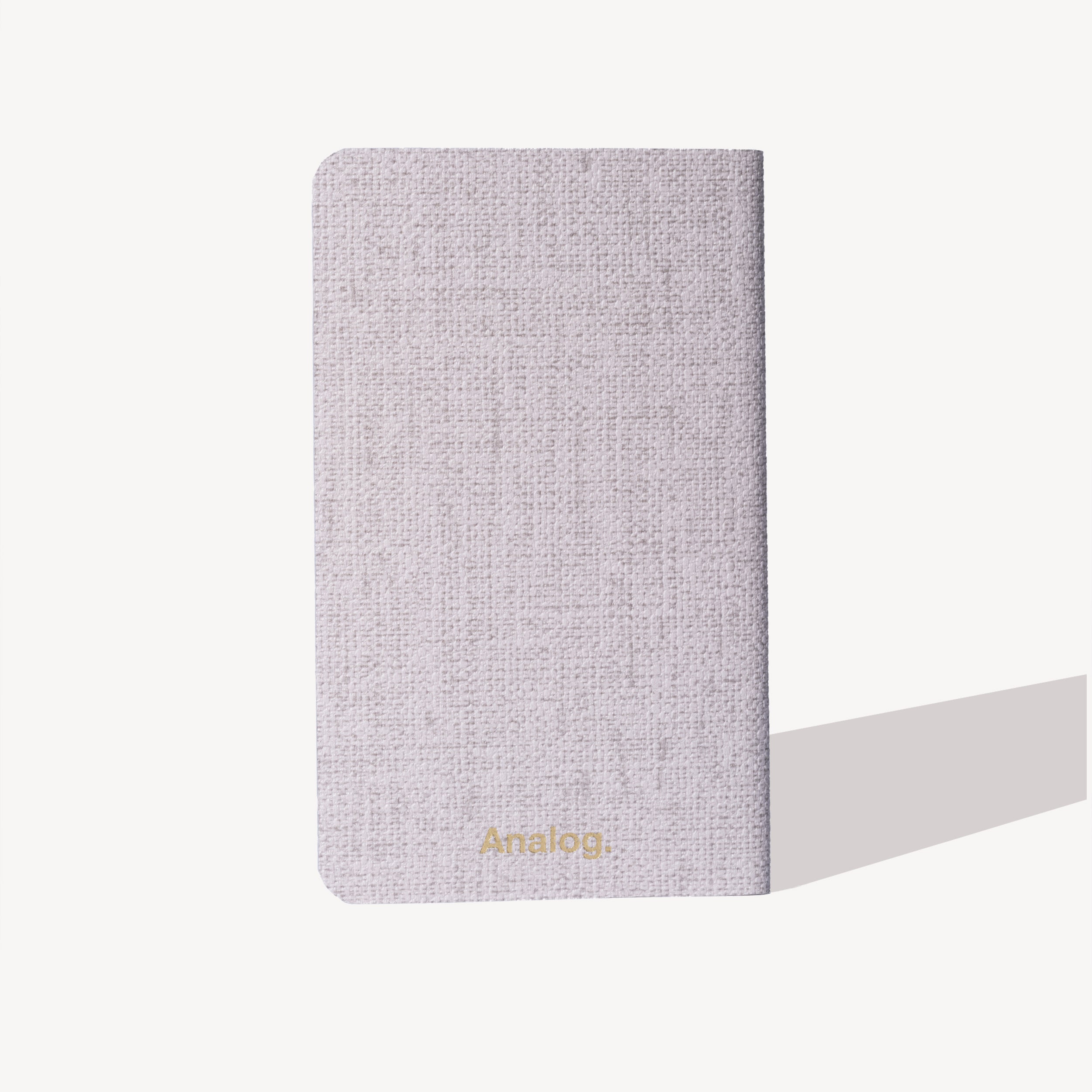Tweed + Stone Paper Water-Resistant Notebook [Pale Grey]