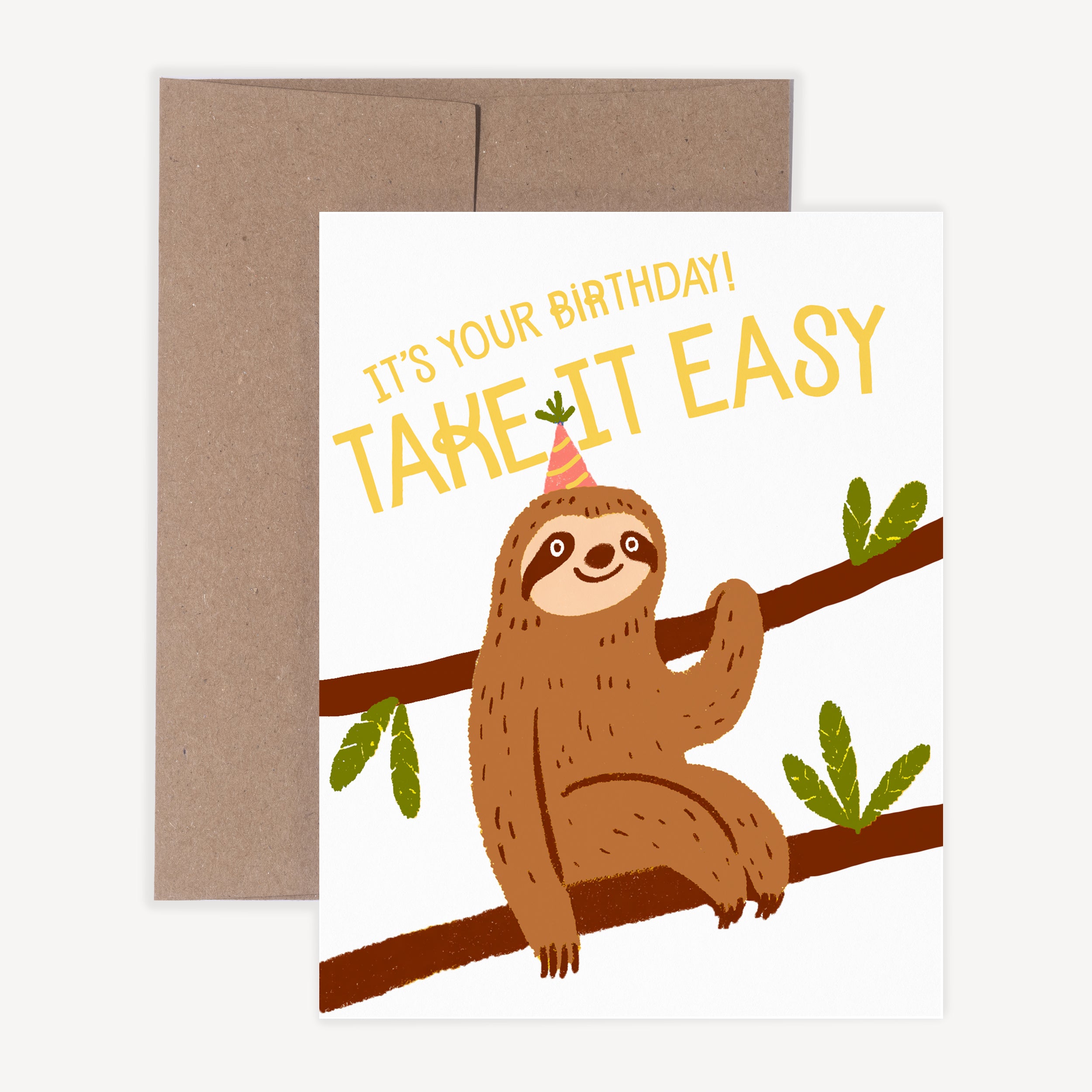 Sloth Birthday
