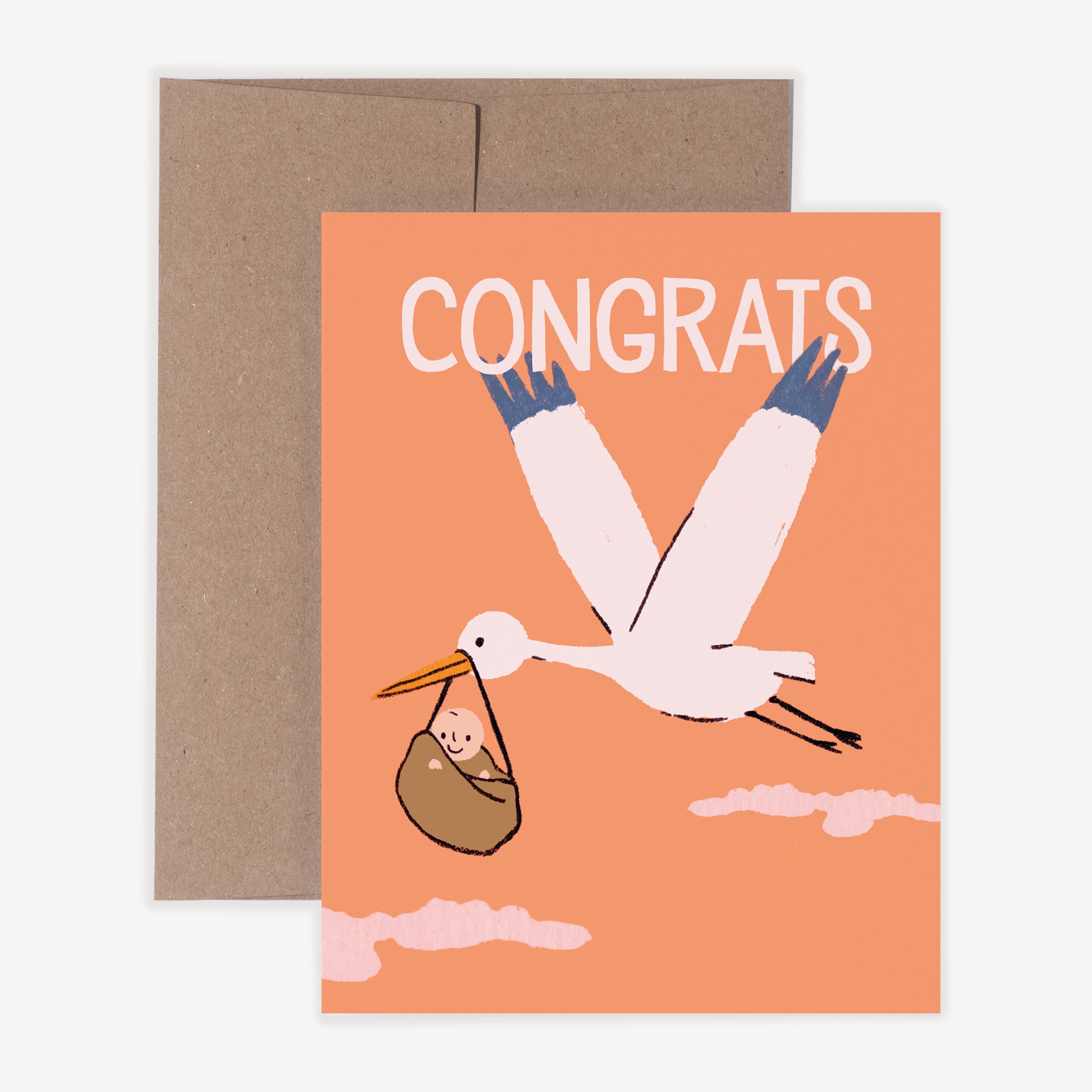 Stork New Baby Congrats